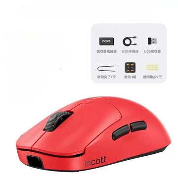 Incott G23 Pro Maus Tri-Modus Paw3950 Bluetooth Wireless 8k Return E-Sport Maus